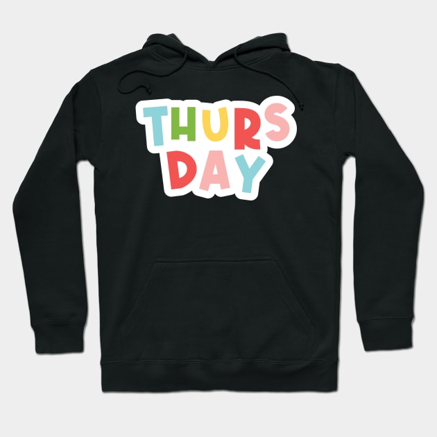 Thursday Hoodie by wendisdesign